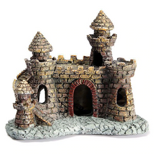 Load image into Gallery viewer, Aquarium Resin Castle Fish Tank Decorations Castle Tower Ornaments Fish Tank Aquarium Accessories Decoration